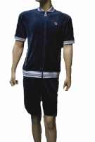  Fila Carezzi Velour Short Set 