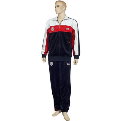 suede jogging suits